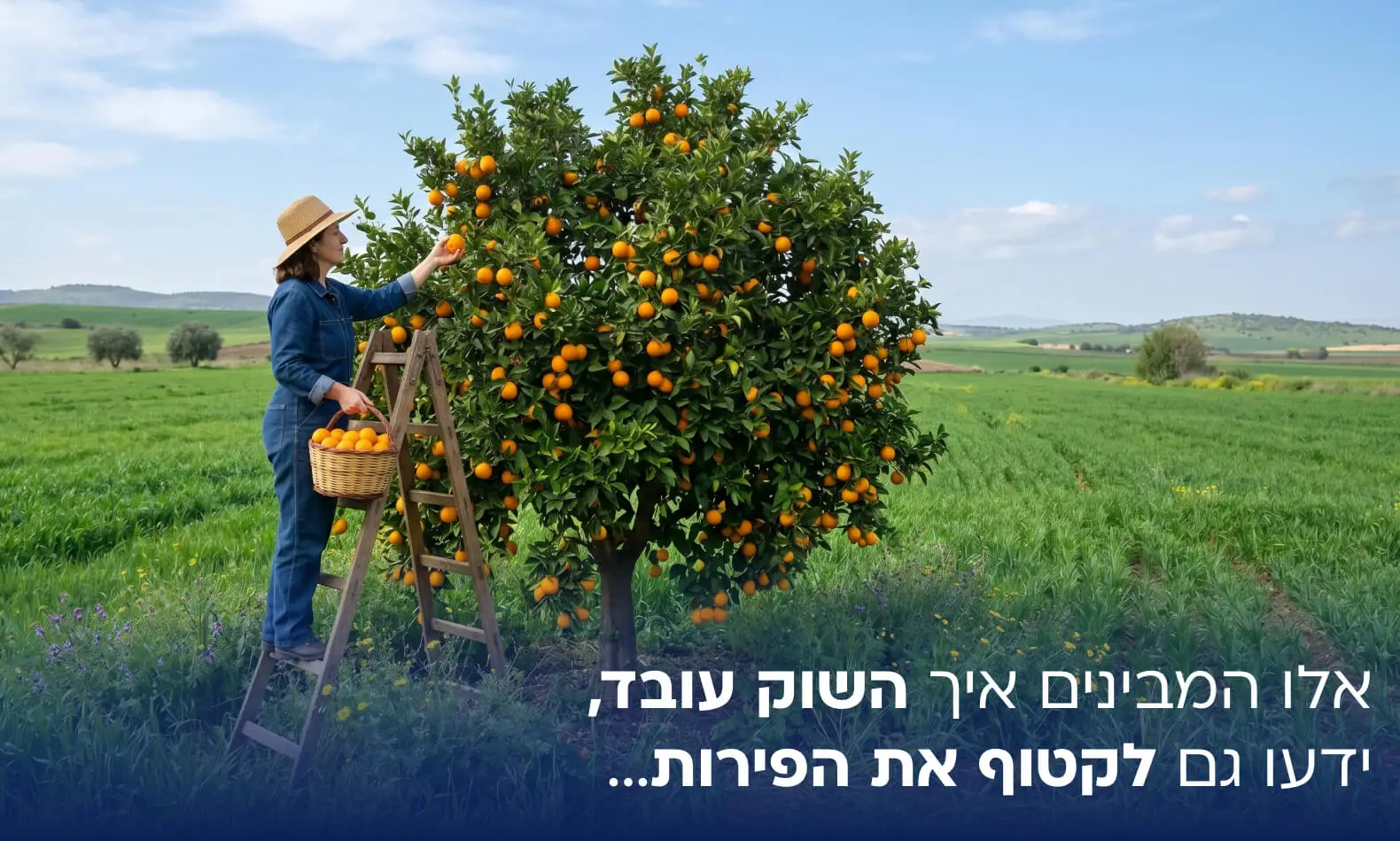 אלו המבינים איך השוק עובד, ידעו גם לקטוף את הפירות&hellip;